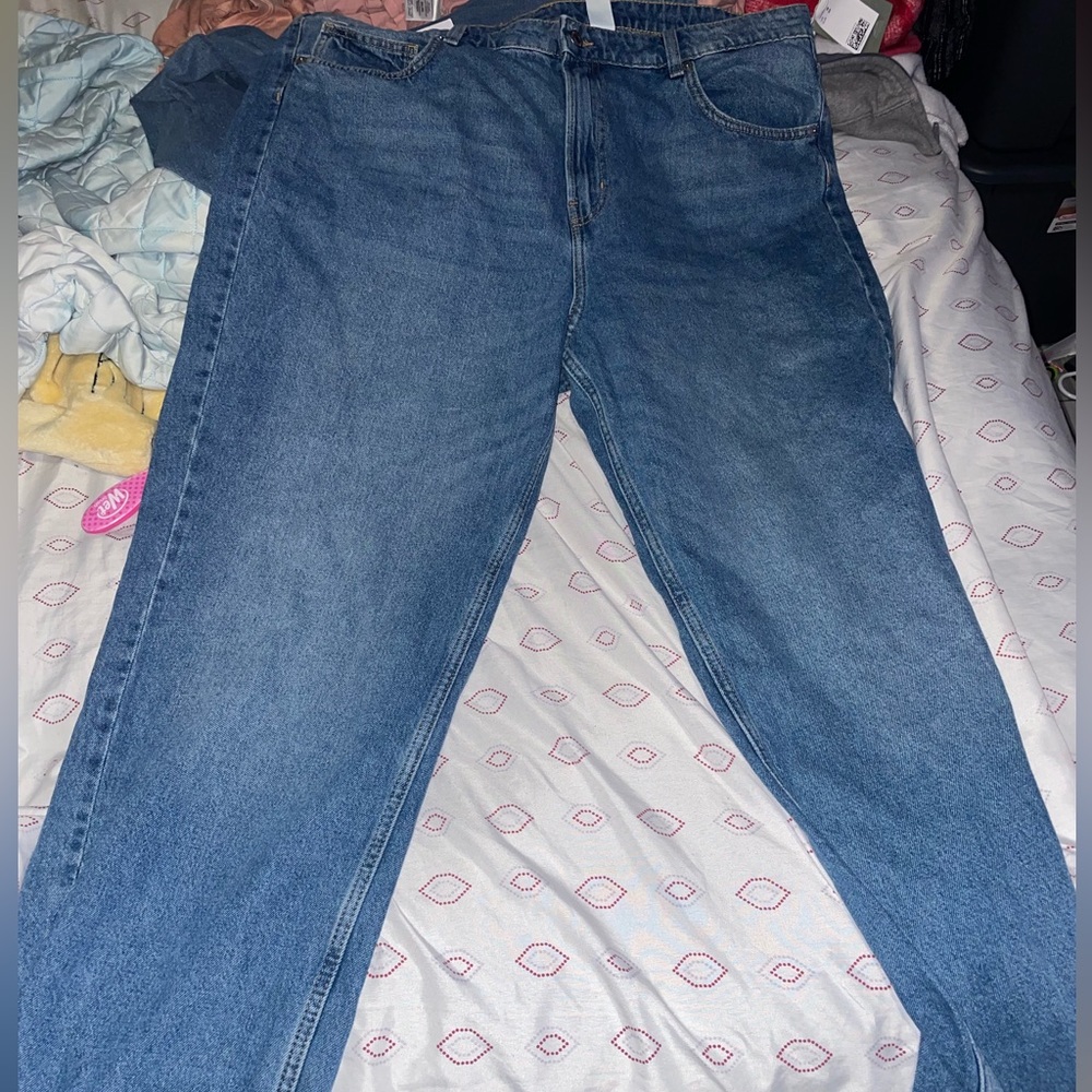 90’s  High waist Straight jeans
